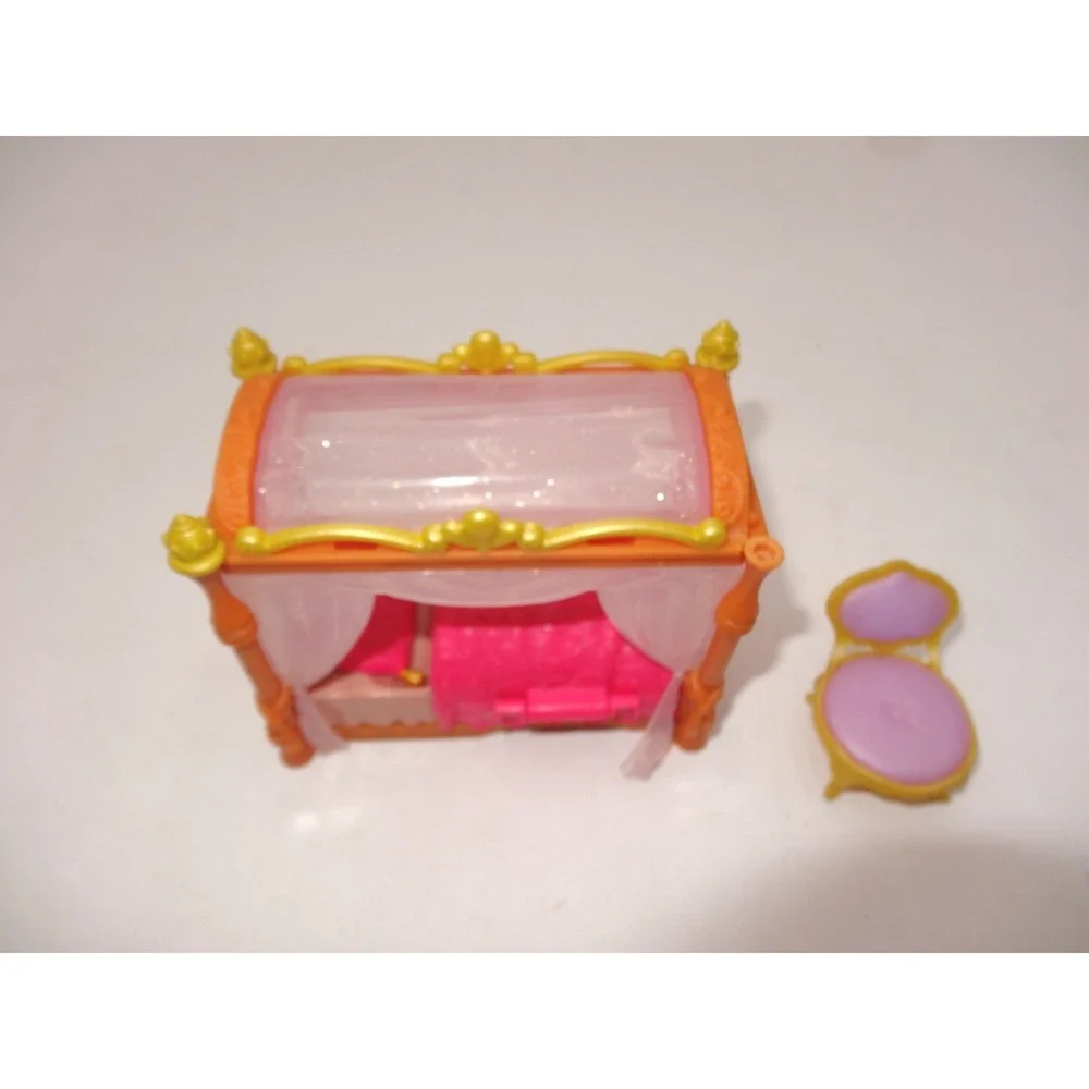 Disney Junior‎ Sofia The First Royal Bed Canopy Dollhouse Furniture Set